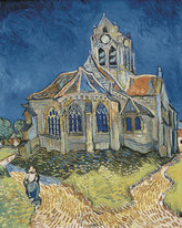  Vincent van Gogh art print 'The Church at Auvers' Landscape art prints by King and McGaw